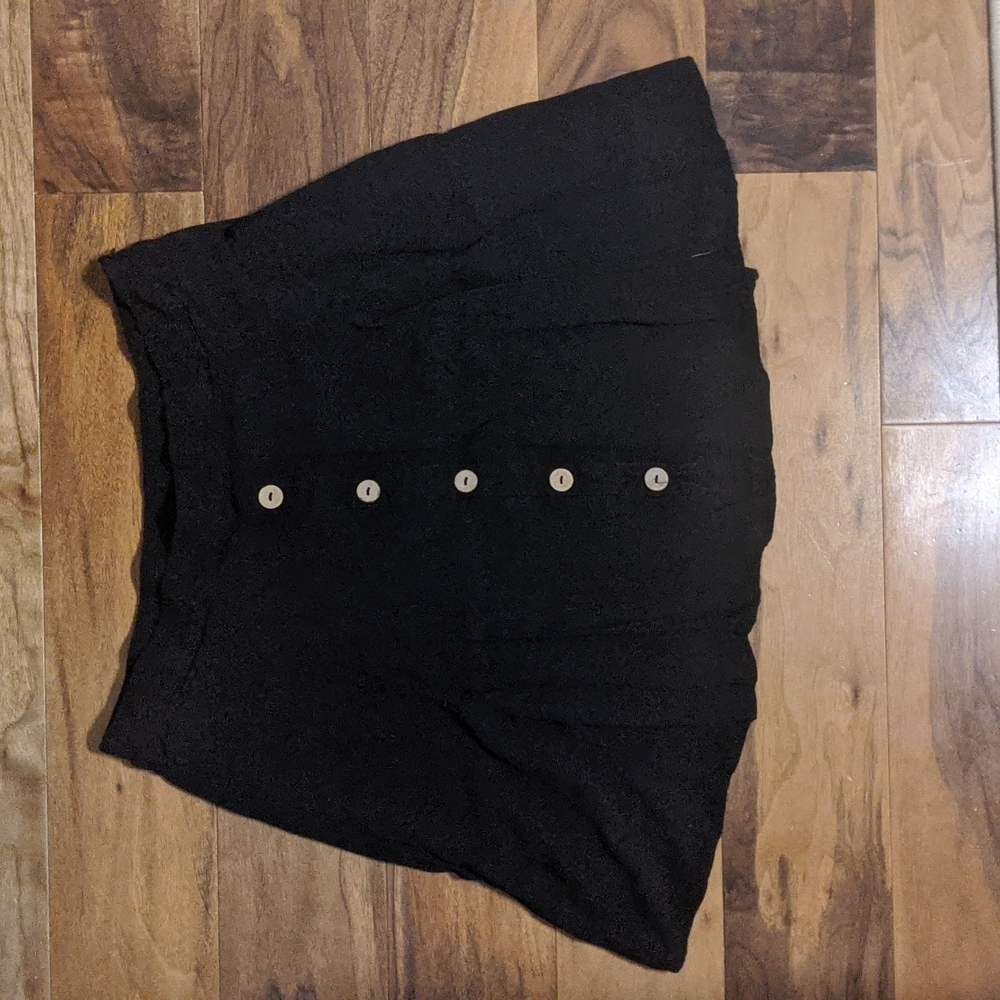 Black skater skirt size XL